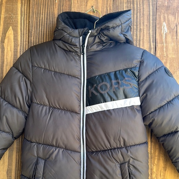 Michael Kors Black Puffer Jacket - Picture 2 of 16